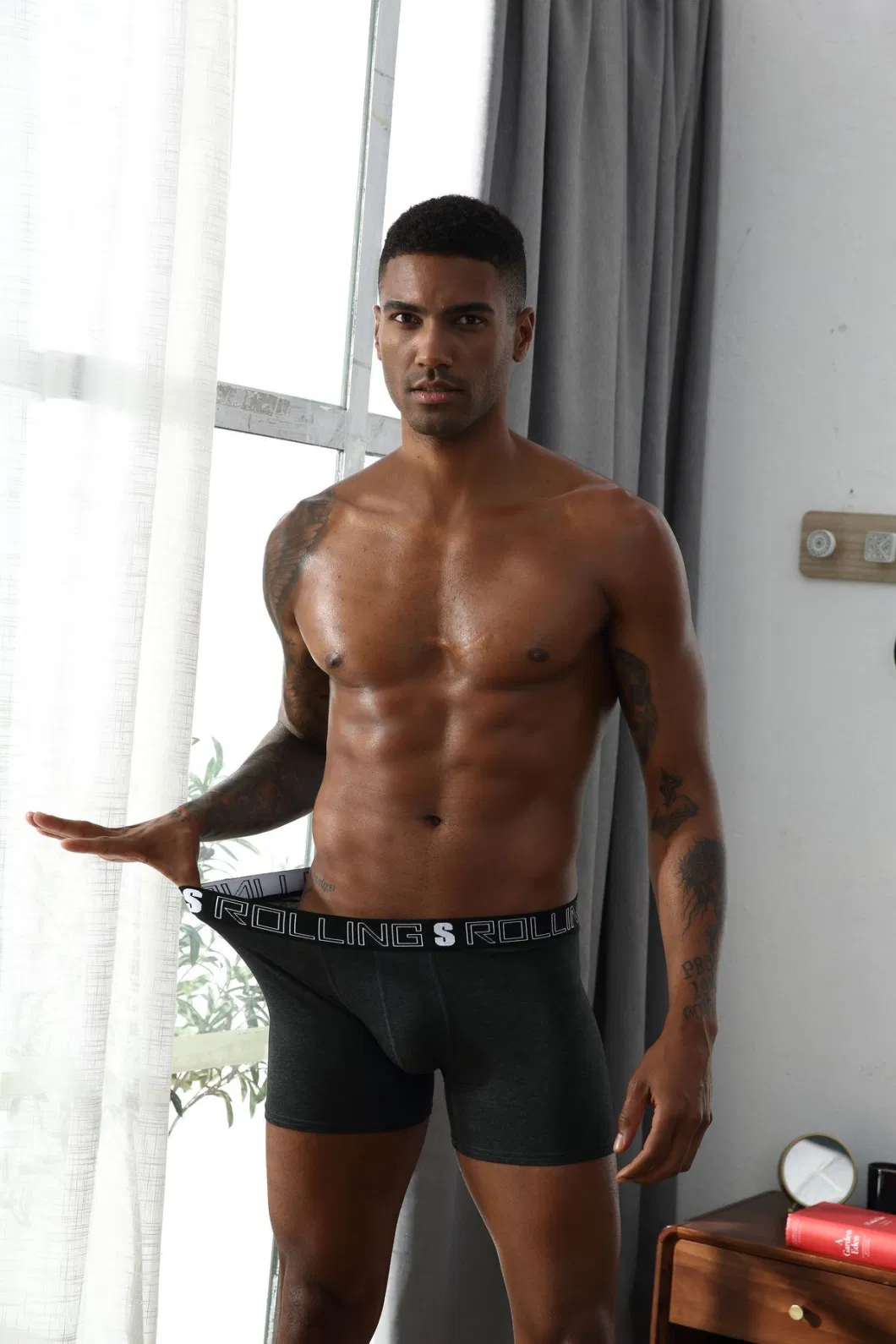 Customize Sexy Men Boxer Shorts Cotton Men Underwear