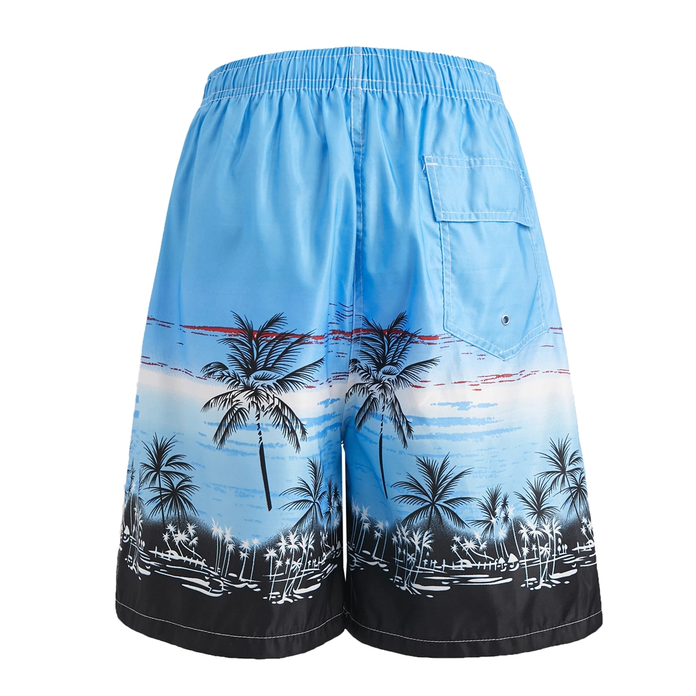 Men Beach Shorts Men Beach Wear Swimming Casual Pants for Summer Polyester Men&prime;s Shorts