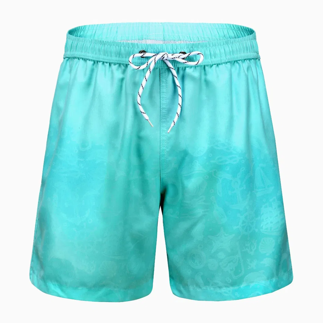 Color Change Swimming Short Trunks Summer Swimsuit Bathing Beach Pants