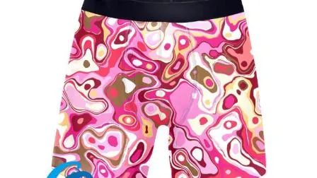 Wholesale Cheap Colorful Home Wearing Customized Printed Microfiber Plain Male Shorts Under Wear Boxer Briefs for Men