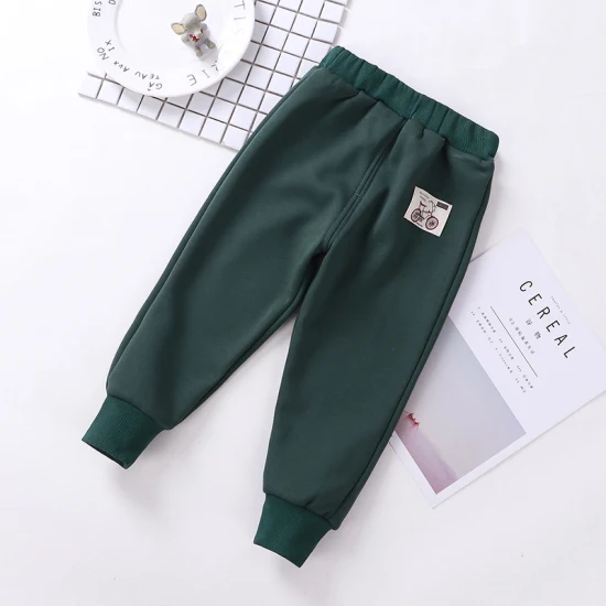 Children Spring Trousers Cotton Underwear Babies with High Waist and Belly Pants